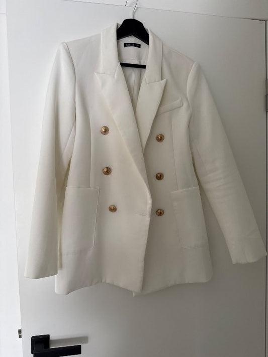Hvitur blazer