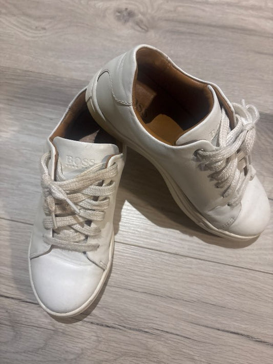 Boss skór hvítir