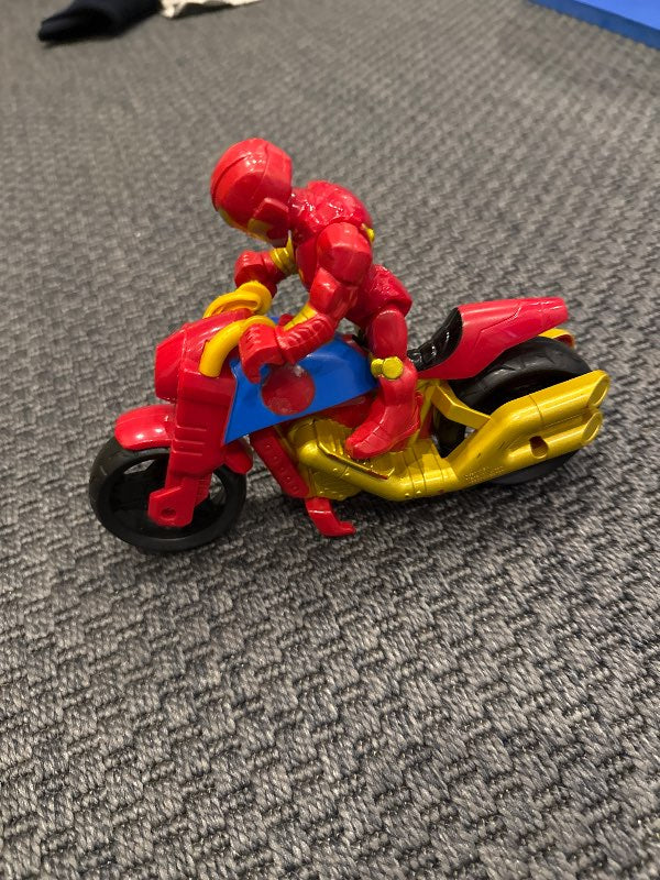 Flash á mótorhjóli