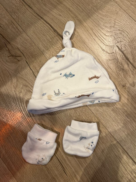 primark húfa og vettlingar