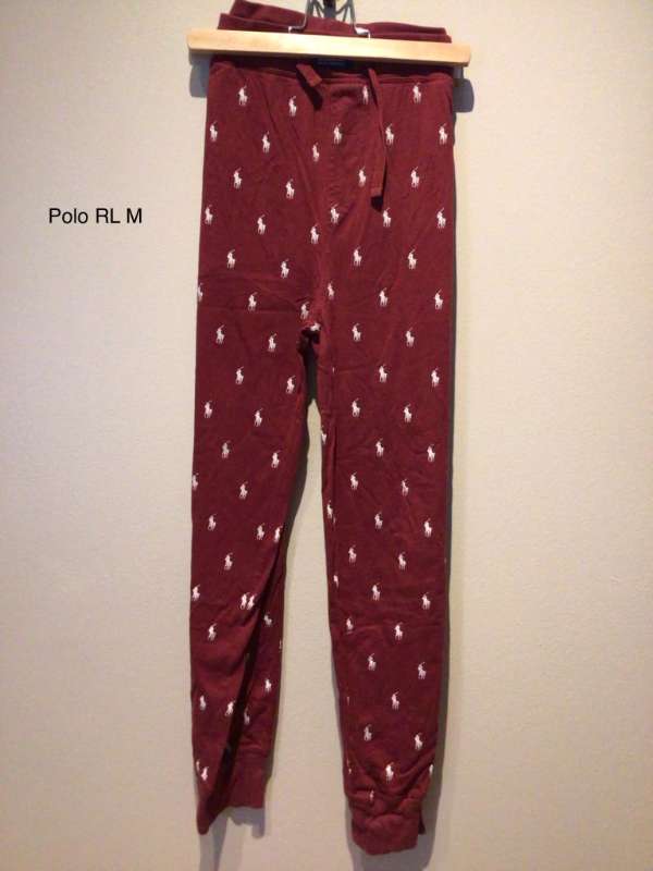 Polo RL náttbuxur rauð